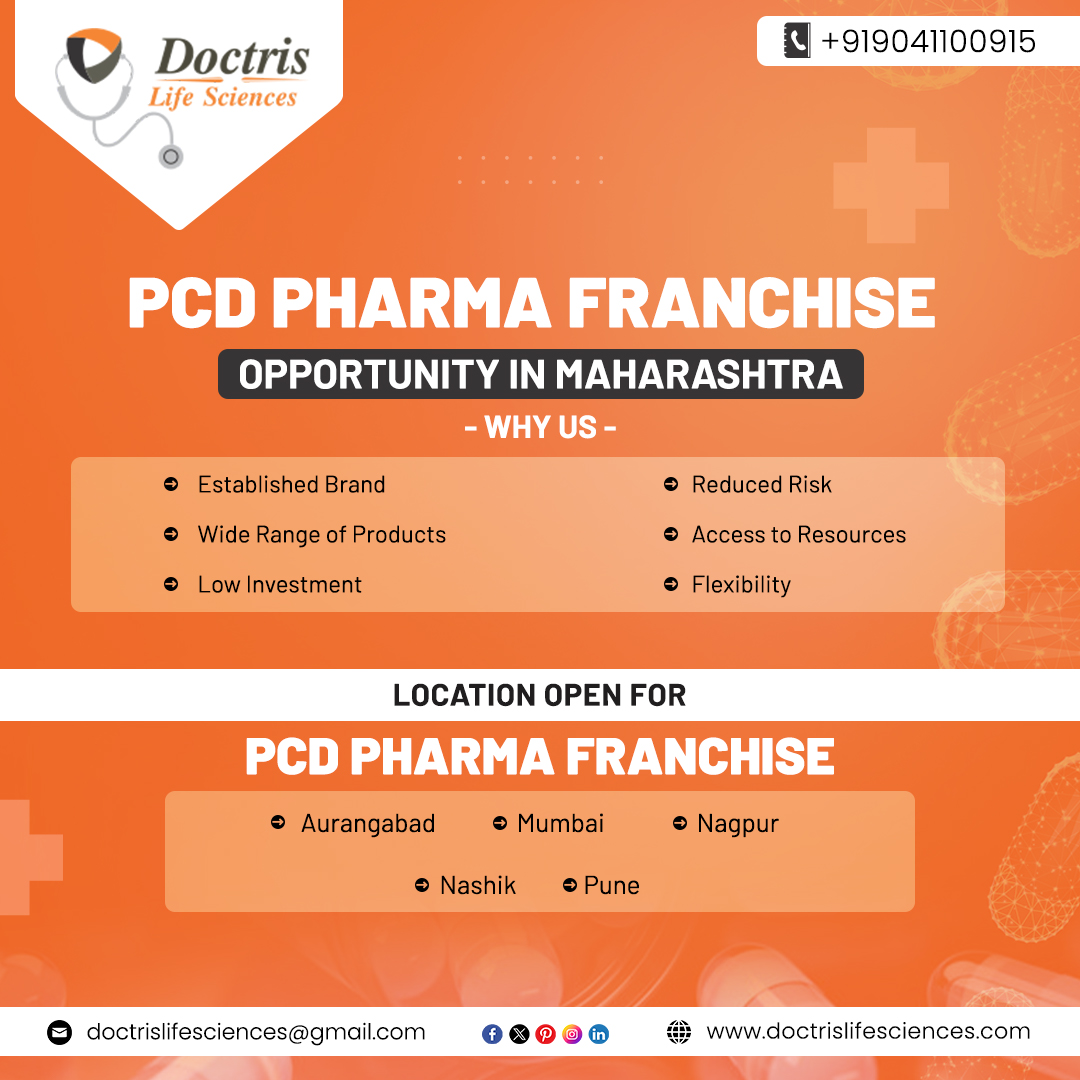 Best PCD Pharma Franchise Opportunity in Maharashtra